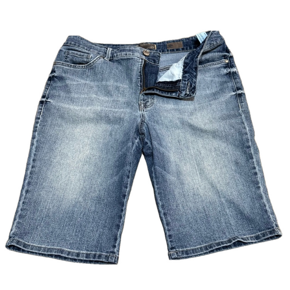 Nine West Vintage America Collection Denim Blue Jeans Women Size 14/32 - Picture 3 of 14